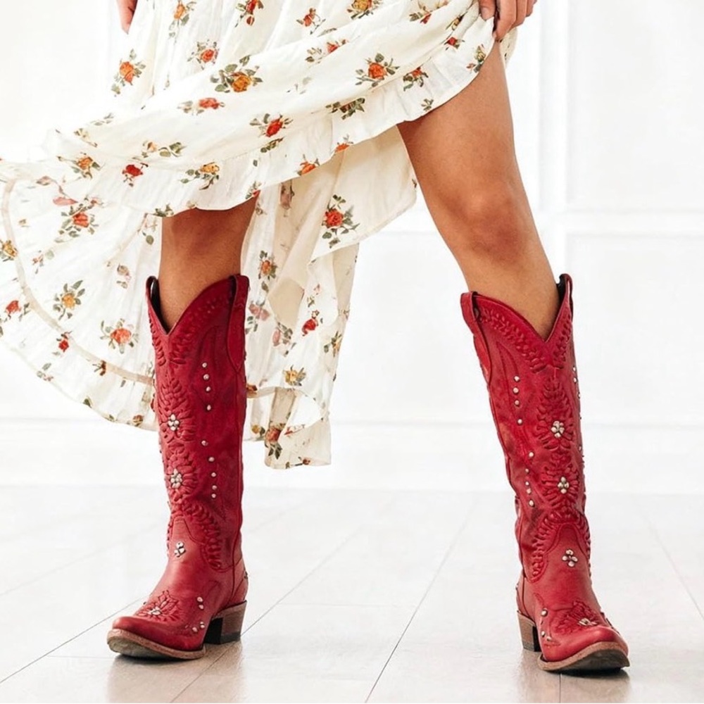 Cowboy Boots for Women- Knee High Western Cowgirl Boots - Picture 6 of 16